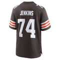 C.Browns #74 Elgton Jenkins Brown Team Game Stitched Football Jerseys