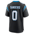 C.Panthers #0 Ja'Tavion Sanders Black Game Stitched Football Jerseys