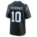 C.Panthers #10 Ryan Fitzgerald Black Team Game Stitched Football Jerseys