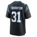 C.Panthers #31 Corey Thornton Black Team Game Stitched Football Jerseys