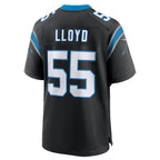 C.Panthers #55 Devin Lloyd Black Team Game Stitched Football Jerseys