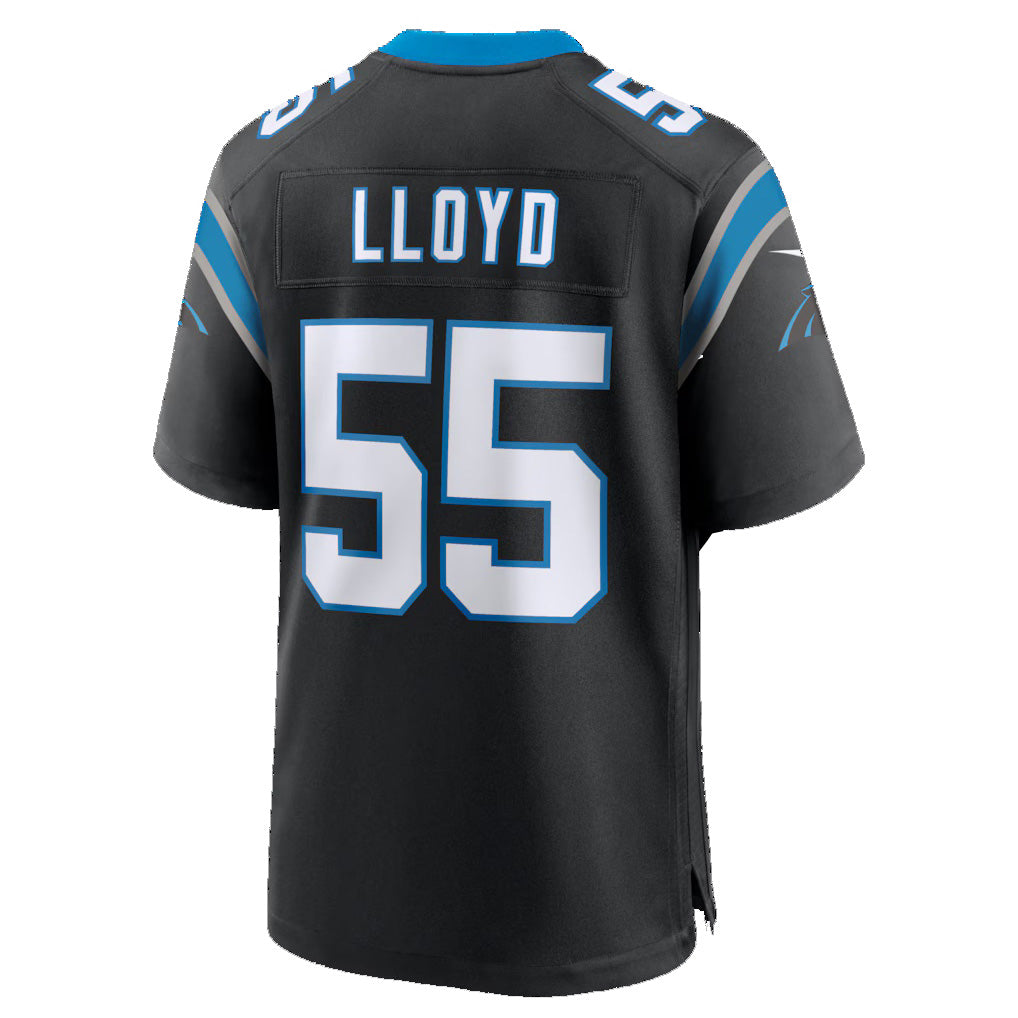 C.Panthers #55 Devin Lloyd Black Team Game Stitched Football Jerseys