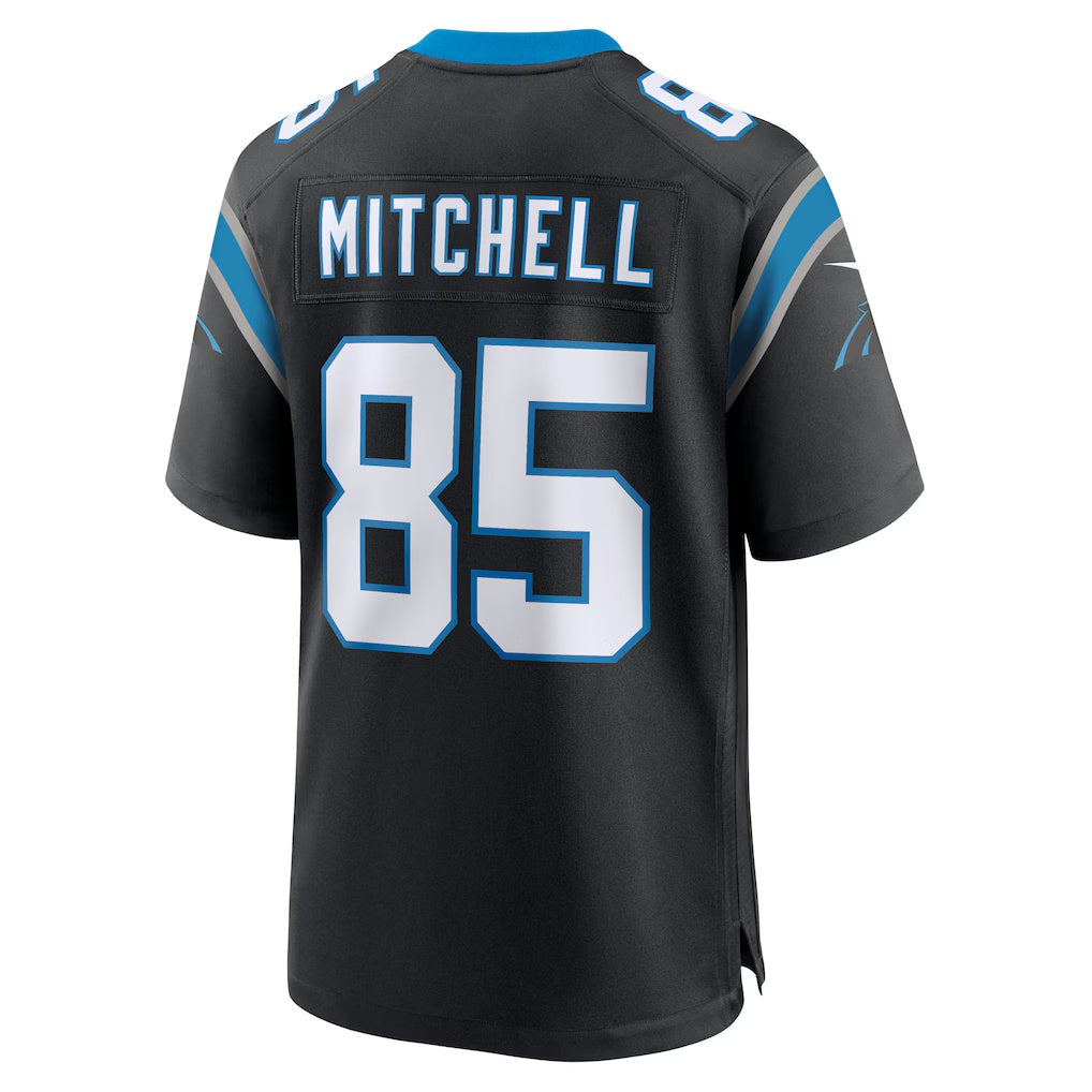C.Panthers #85 James Mitchell Black Team Game Stitched Football Jerseys