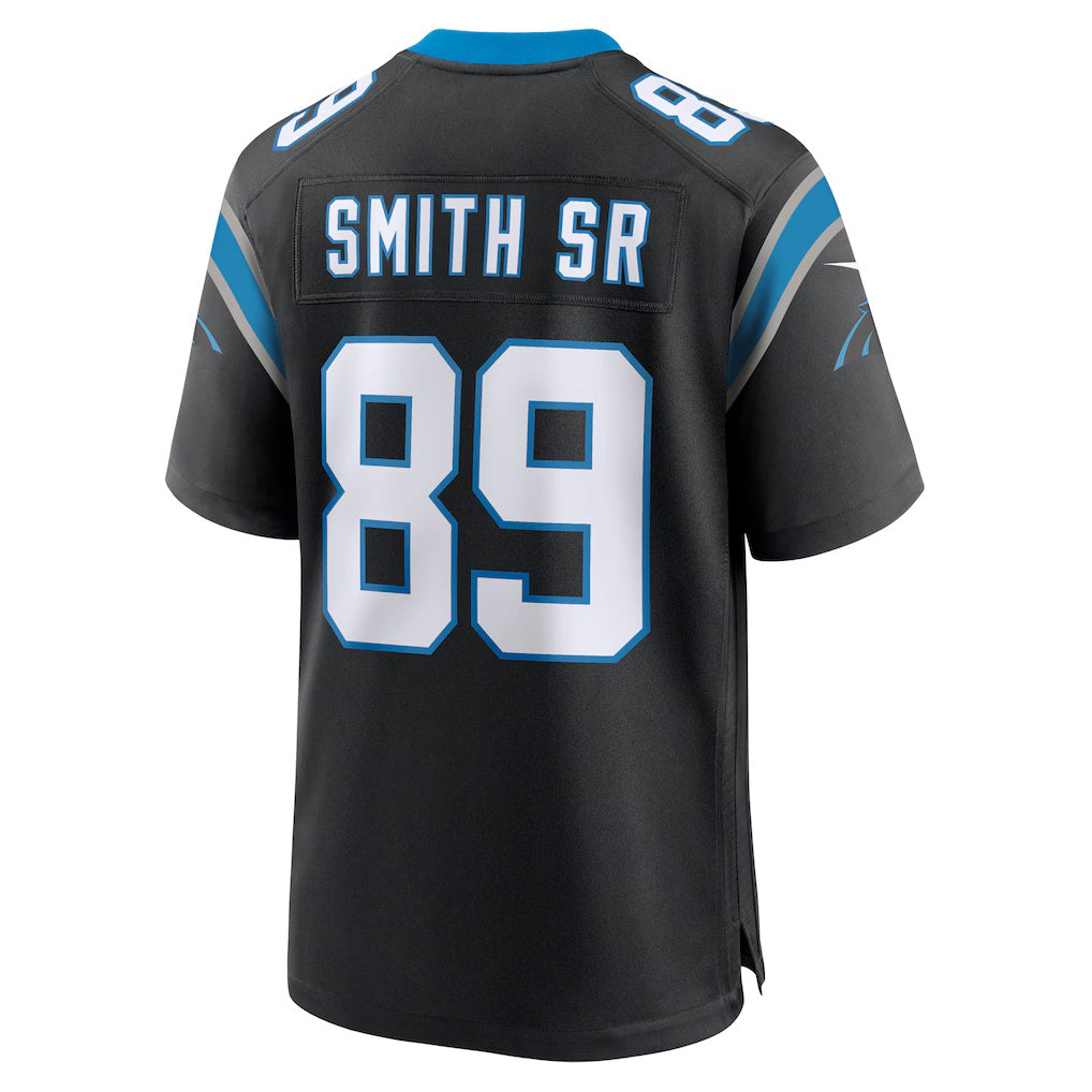 C.Panthers #89 Steve Smith Sr. Black Retired Player Game Stitched Football Jerseys
