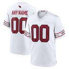 Custom A.Cardinals White Game Stitched Football Jerseys
