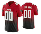 Custom A.Falcons 2020 Red Active Player Limited Stitched Football Jerseys
