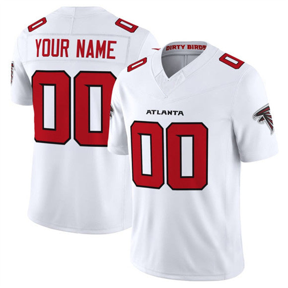 Custom A.Falcons Active Player White 2026 New F.U.S.E. Vapor Untouchable Limited Stitched Football Jerseys