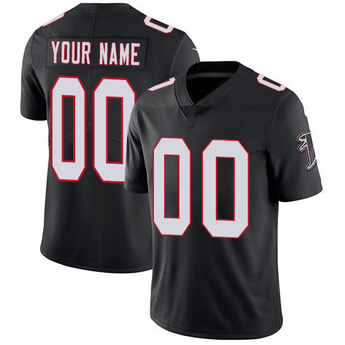 Custom A.Falcons Alternate Black Vapor Untouchable Limited Stitched Football Jerseys