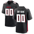 Custom A.Falcons Black Game Stitched Football Jerseys