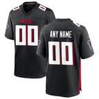 Custom A.Falcons Black Game Stitched Football Jerseys