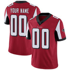 Custom A.Falcons Home Red Vapor Untouchable Limited Stitched Football Jerseys