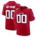 Custom A.Falcons Red Game Stitched Football Jerseys