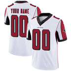 Custom A.Falcons Road White Vapor Untouchable Limited Stitched Football Jerseys
