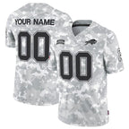 Custom B.Bills Active Player 2024 F.U.S.E Arctic Camo Salute To Service Limited Stitched Football Jerseys