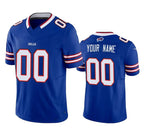 Custom B.Bills Active Player Blue 2023 F.U.S.E. Vapor Untouchable Limited Stitched Football Jerseys