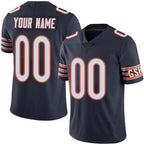 Custom C.Bears Navy Blue Vapor Untouchable Player Limited Stitched Football Jerseys