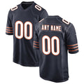 Custom C.Bears Navy Game Stitched Football Jerseys