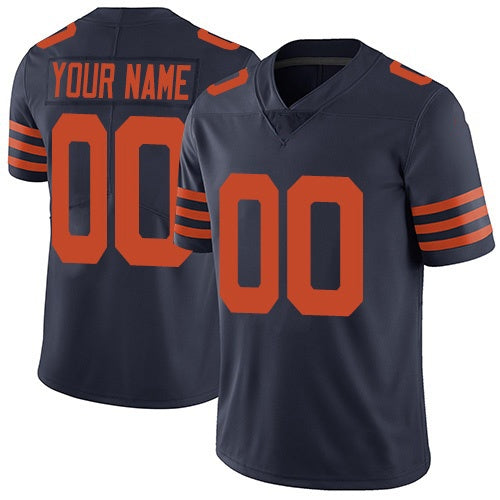 Custom C.Bears Navy Throwback Vapor Untouchable Player Limited Stitched Football Jerseys