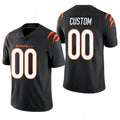 Custom C.Bengals 2021 Black Vapor Untouchable Limited Stitched Football Jerseys