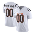 Custom C.Bengals Active Player 2023 F.U.S.E. White Vapor Untouchable Limited Stitched Football Jerseys