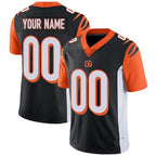Custom C.Bengals Black Vapor Untouchable Player Limited Stitched Football Jerseys
