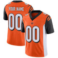 Custom C.Bengals Orange Vapor Untouchable Player Limited Stitched Football Jerseys