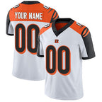 Custom C.Bengals White Vapor Untouchable Player Limited Stitched Football Jerseys