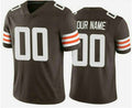 Custom C.Browns 2020 New Brown Team Color Vapor Untouchable Stitched Limited Stitched Football Jerseys