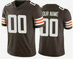 Custom C.Browns 2020 New Brown Team Color Vapor Untouchable Stitched Limited Stitched Football Jerseys