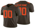 Custom C.Browns 2020 New Brown Vapor Untouchable Stitched Limited Stitched Football Jerseys