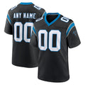 Custom C.Panthers Black Game Stitched Football Jerseys