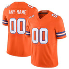 Custom D.Broncos Active Player Orange Mile High Collection F.U.S.E. 1977 Throwback Vapor Limited Stitched Football Jerseys