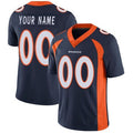 Custom D.Broncos Navy Vapor Untouchable Player Limited Stitched Football Jerseys