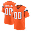 Custom D.Broncos Orange Mile High Collection GameCustom D.Broncos Orange Mile High Collection Game Stitched Football Jerseys
