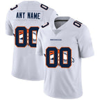 Custom D.Broncos White Team Big Logo Vapor Untouchable Limited Stitched Football Jerseys
