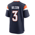 D.Broncos #3 Russell Wilson Navy Alternate Game Stitched Football Jerseys