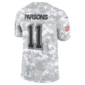 D.Cowboys #11 Micah Parsons Arctic Camo 2024 Salute to Service Limited Stitched Football Jerseys