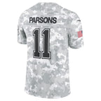 D.Cowboys #11 Micah Parsons Arctic Camo 2024 Salute to Service Limited Stitched Football Jerseys