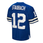 D.Cowboys #12 Roger Staubach Mitchell & Ness Navy Big & Tall Legacy Retired Player Stitched Football Jerseys