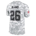 D.Cowboys #26 DaRon Bland Arctic Camo 2024 Salute to Service Limited Stitched Football Jerseys