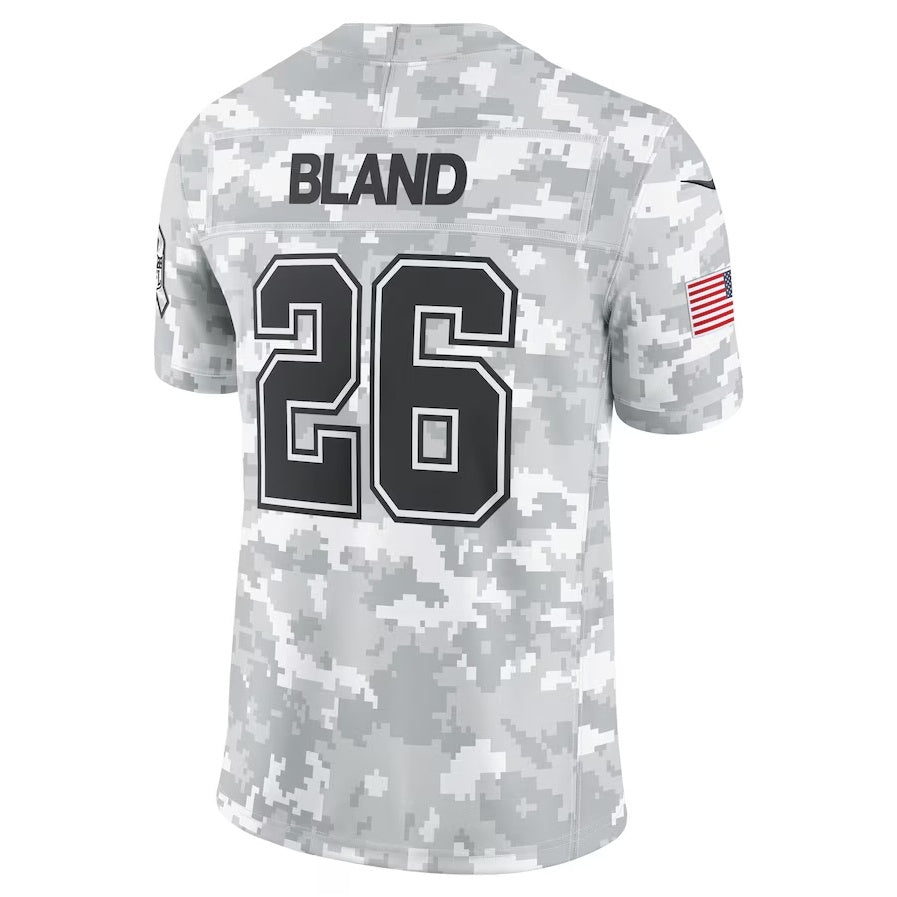 D.Cowboys #26 DaRon Bland Arctic Camo 2024 Salute to Service Limited Stitched Football Jerseys