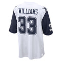 D.Cowboys #33 Javonte Williams White Alternate Game Stitched Football Jerseys
