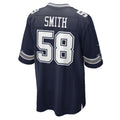 D.Cowboys #58 Mazi Smith Navy Game Stitched Football Jerseys