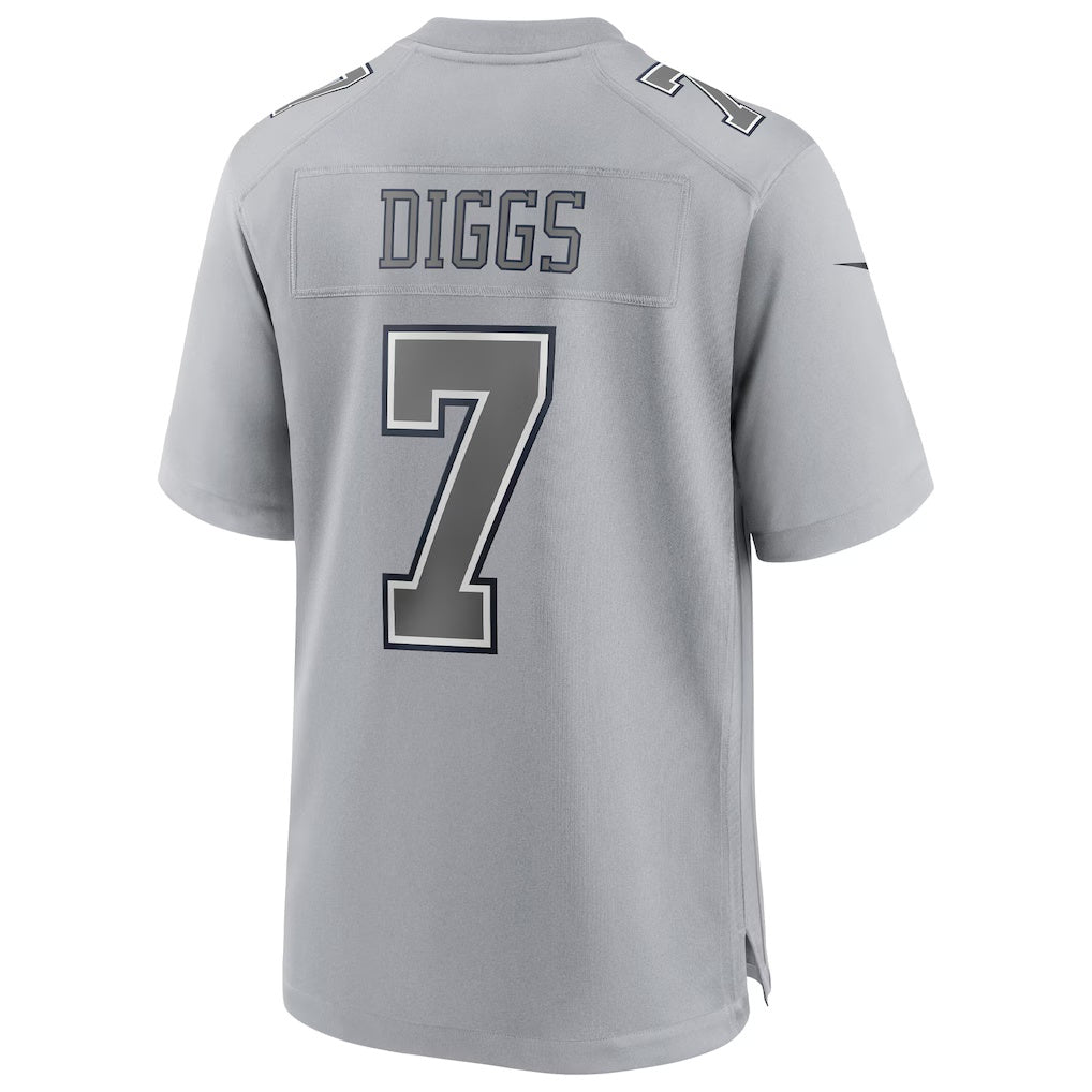 D.Cowboys #7 Trevon Diggs Gray Atmosphere Fashion Game Stitched Football Jerseys