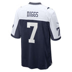 D.Cowboys #7 Trevon Diggs Navy Alternate Game Team Stitched Football Jerseys