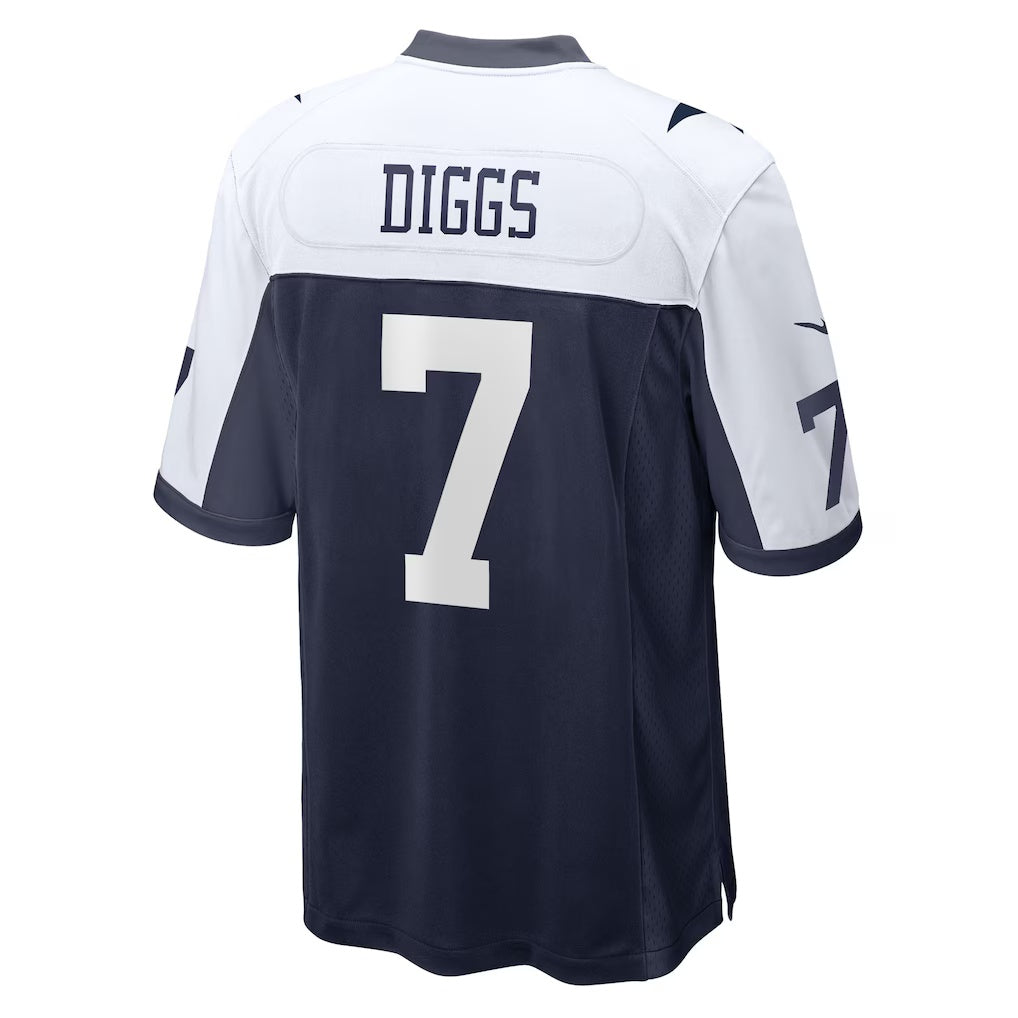 D.Cowboys #7 Trevon Diggs Navy Alternate Game Team Stitched Football Jerseys