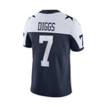 D.Cowboys #7 Trevon Diggs Navy Alternate Vapor Limited Stitched Football Jerseys