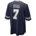 D.Cowboys #7 Trevon Diggs Navy Game Stitched Football Jerseys