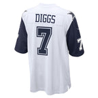 D.Cowboys #7 Trevon Diggs White Alternate Game Team Stitched Football Jerseys
