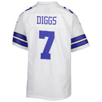 D.Cowboys #7 Trevon Diggs White Game Stitched Football Jerseys
